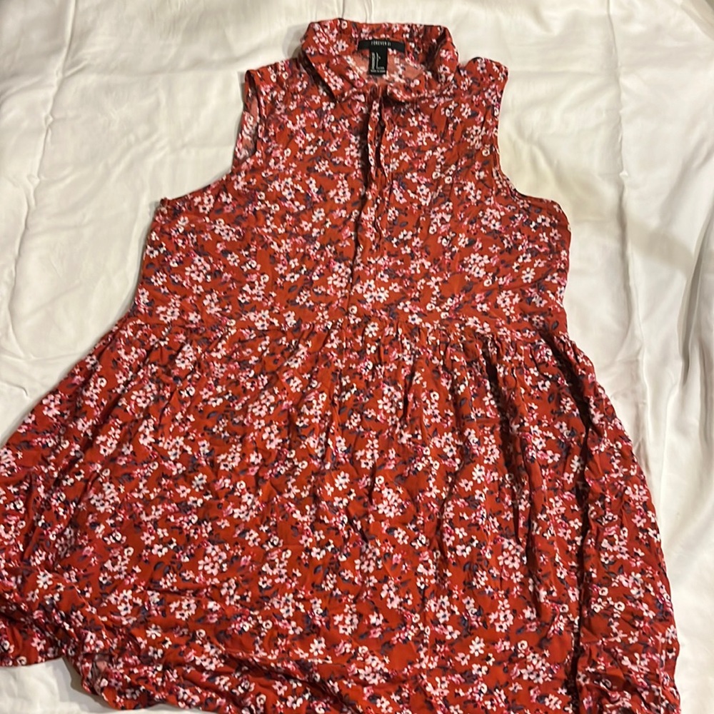 Forever 21 summer sleeveless dress